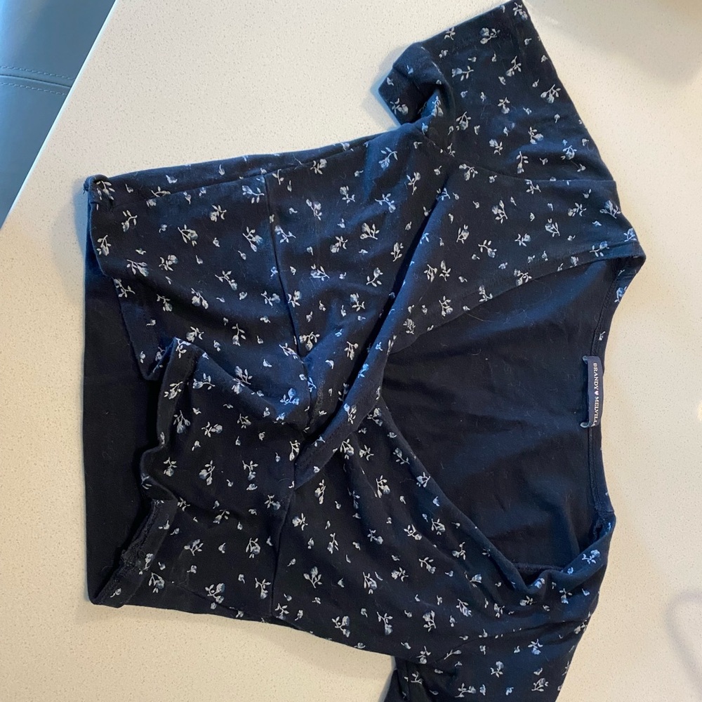 Brandy Melville floral shirt